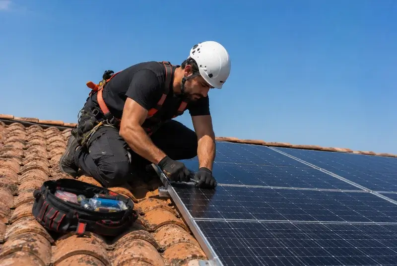 Maintenance et monitoring de panneaux solaires à Mazères